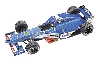 Bouwpakket 1:43 | Tameo TMK254 | Benetton B198 1998 - A.Wurz - G.Fisichella