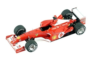 Bouwpakket 1:43 | Tameo TMK308 | Ferrari F2002 2002 - R.Barrichello - M.Schumacher