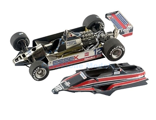 Bouwpakket 1:43 | Tameo TMK338 | Lotus 81 1980 - E.de Angelis - M.Andretti