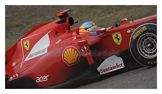 Bouwpakket 1:43 | Tameo TMK395 | Ferrari 150&deg; Italia | China GP 2011 - F.Massa - F.Alonso