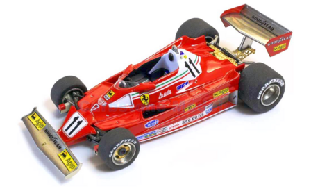 Bouwpakket 1:43 | Tameo TMK436 | Scuderia Ferrari 312 T2 1977 #11 - N.Lauda - C.Reutemann