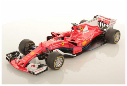 Modelauto 1:18 | Looksmart LS18F106 | Ferrari SF70H 2017 - S.Vettel - K.Raikkonen