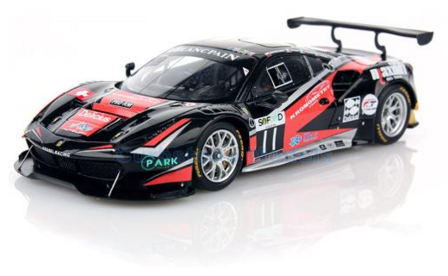 Modelauto 1:43 | Looksmart LSRC21 | Ferrari 488 GT3 | Kessel Racing 2016 #11 - A.Bonacini - A.Rizzoli - G.Piccini - M.Broniszew