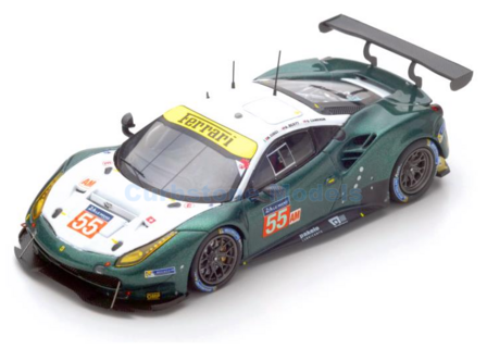 Modelauto 1:43 | Looksmart LSLM070 | Ferrari 488 GTE AM | Spirit Of Race 2017 #55 - D.Cameron - A.Scott - M.Cioci