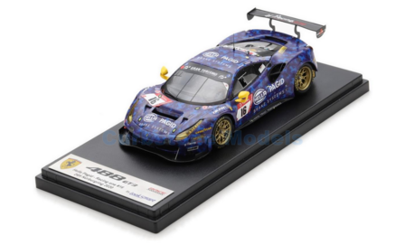 Modelauto 1:43 | Looksmart LSRC081 | Ferrari 488 GT3 Evo | Hella Pagid - Race One 2020 #16 - J.Szymkowiak - N.Rogivue - C.Kohlh