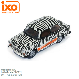 Modelauto 1:43 | IXO-Models CLC271 |  601 Trabi Safari 1970