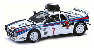 Modelauto 1:43 | IXO-Models RAC063 | Lancia 037 Evo | Martini 1984 #7 - I.Kivim&auml;ki - M.Al&eacute;n