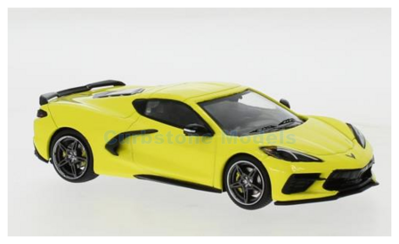 Modelauto 1:43 | IXO-Models MOC315 | Chevrolet Corvette C8 Yellow 2020