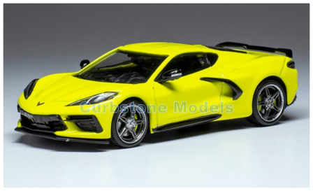 Modelauto 1:43 | IXO-Models MOC315 | Chevrolet Corvette C8 Yellow 2020