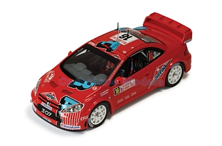 Modelauto 1:43 | IXO-Models RAM211 | Peugeot 307 WRC | Gardemeister PE 2006 #16 - T.Gardemeister - J.Honkanen