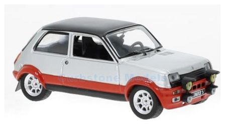 Modelauto 1:43 | IXO-Models CLC466N.22 | Alpine Renault 5 Gr.2 Silver 1978