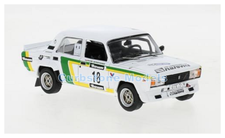 Modelauto 1:43 | IXO-Models RAC422.22 | Lada 2105 VFTS | AMK JZD Slu&scaron;ovice 1988 #18 - V.Blahna - P.Schovanek