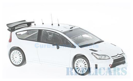 Modelauto 1:43 | IXO-Models IXOMDCS011 | Citro&euml;n C4 WRC Wit 2010