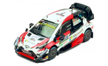 Modelauto 1:43 | IXO-Models RAM689 | Toyota Gazoo Racing Yaris WRC 2018 #7 - J.Latvala - M.Anttila