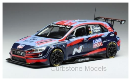 Modelauto 1:43 | IXO-Models GTM149 | Hyundai i30 N TCR | Squadra Corse WTCR Team 2020 - N.Catsburg - L.Engstler