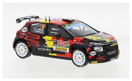 Modelauto 1:43 | IXO-Models RAM877.22 | Citro&euml;n C3 Rally2 2022 #24 -  .Lefebvre - A.Malfoy