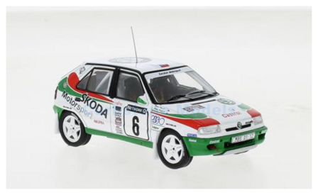 Modelauto 1:43 | IXO-Models RAC423B.22 | Skoda Felicia Kit Car | &Scaron;KODA Motorsport 1996 #6 - P.Sibera  - P.Gross