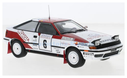 Accessoire 1:24 | IXO-Models 24RAL016B | Toyota Team Europa Celica GT-Four WRC 1990 #6 - M.Ericsson - C.Billstam