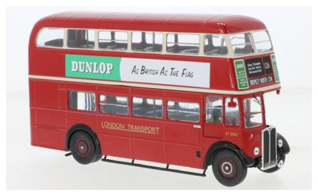 Modelauto 1:43 | IXO-Models BUS034LQ | AEC Regent II R London Transport 1939