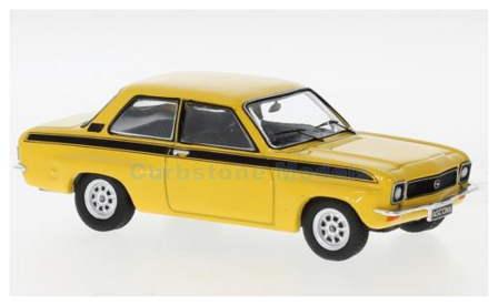 Modelauto 1:43 | IXO-Models CLC418N | Opel Ascona A Tuning Dark Yellow and black 1973