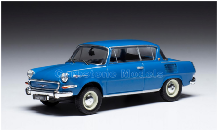 Modelauto 1:43 | IXO-Models CLC432N.22 | Skoda 1000 MBX Blue 1966