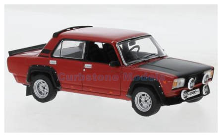 Modelauto 1:43 | IXO-Models CLC480N.22 | Lada 2105 VFTS Red and black 1983