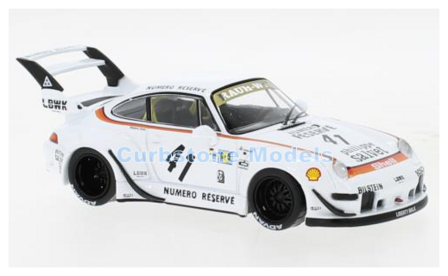 Modelauto 1:43 | IXO-Models MOC322 | Porsche 911 (993) RWB White #41