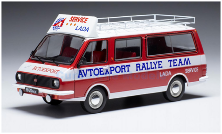 Modelauto 1:43 | IXO-Models RAC395X | RAF 2203 | AVTO Export Rallye Team #7