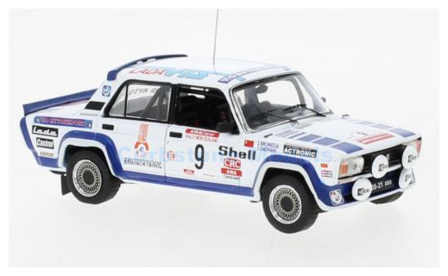 Modelauto 1:43 | IXO-Models RAC396 | Lada VAZ 2105 VFTS | icon V-O Autosport 1985 #9 - S.Dadvani - S.Brundza 