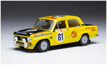 Modelauto 1:43 | IXO-Models RAC410.22 | Lada 1600 R | AVTO Export USSR 1977 #81 - S.Brundza  - A.Brum