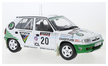 Modelauto 1:18 | IXO-Models 18RMC147.22 | Skoda Felicia Kit Car | Trigard Team &Scaron;koda 1995 #20 - S.Blomqvist - B.Melander