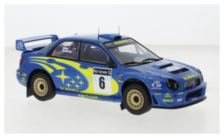 Modelauto 1:24 | IXO-Models 24RAL026B | Subaru Impreza S7 2001 #6 - P.Mills - P.Solberg