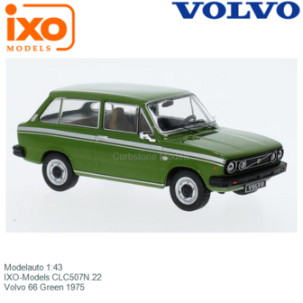 Modelauto 1:43 | IXO-Models CLC507N.22 | Volvo 66 Green 1975