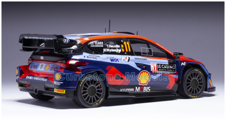 1:18 | IXO-Models 18RMC153A.22 | Hyundai Mobis i20 WRC1 2023 #11 - T.Neuville - M.Wydaeghe