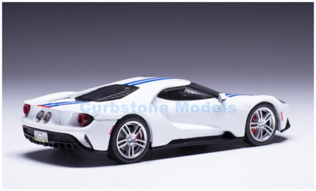 Modelauto 1:43 | IXO-Models CLC536N.22 | Ford GT White 2017