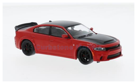 Modelauto 1:43 | IXO-Models CLC534N.22 | Dodge Charger SRT Hellcat Red and Black 2021