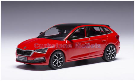 Modelauto 1:43 | IXO-Models CLC527N.22 | Skoda Scala Red 2019