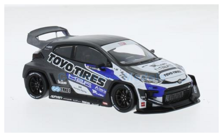 Modelauto 1:43 | IXO-Models MOC341.22 | Pandem Yaris GR Rally1 Toyo | Toyota Gazoo 2022