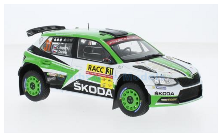 Modelauto 1:24 | IXO-Models 24RAL031A.22 | Skoda Fabia R5 2018 #31 - J.Kopeck&yacute; - P.Dersler