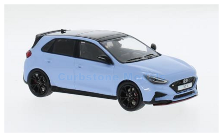 Modelauto 1:43 | IXO-Models MOC335.22 | Hyundai i30 N Bright Blue 2022