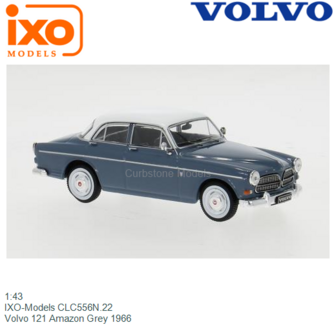 1:43 | IXO-Models CLC556N.22 | Volvo 121 Amazon Grey 1966