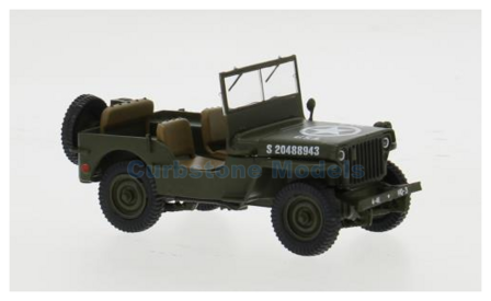 Modelauto 1:43 | IXO-Models CLC567N.22 | Jeep Willys MB Olive Green 1943