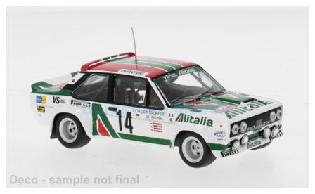 Modelauto 1:43 | IXO-Models RAC446B.22 | Fiat 131 Abarth 1979 #14 - C.Geistd&ouml;rfer - W.R&ouml;hrl