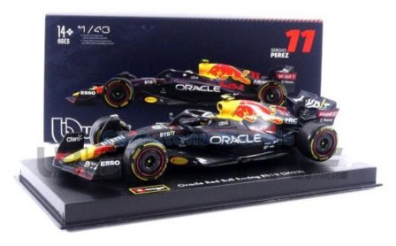 Modelauto 1:43 | Bburago 18-38062P | Red Bull Racing RB18 RBPT 2022 #11 - S.P&eacute;rez