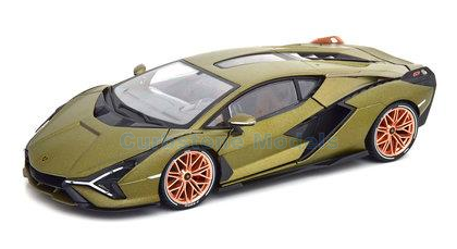 Modelauto 1:18 | Bburago 18-11046GREEN | Lamborghini Sian FKP 37 Green 2019