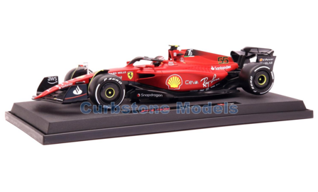 Modelauto 1:18 | Bburago 18-16811S | Scuderia Ferrari SF-75 2022 #55 - C.Sainz