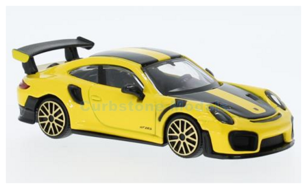 Modelauto 1:43 | Bburago 18-30388YELLOW | Porsche 911 GT2 RS Red and Black