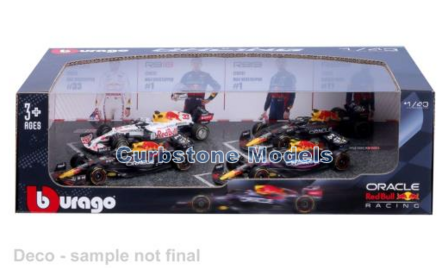 1:43 | Bburago 18-38092 | Red Bull Racing RB19 RBPT #1 #11 - M.Verstappen - S.P&eacute;rez