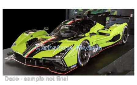 Modelauto 1:43 | Bburago 18-38315 | Lamborghini SC63 Hypercar LMDh | Corsa Clienti Iron Lynx 2023 #63