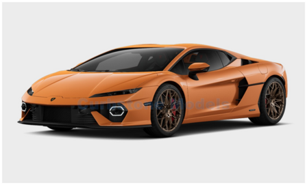 Modelauto 1:18 | Bburago 18-11052O | Lamborghini Temerario Orange 2025